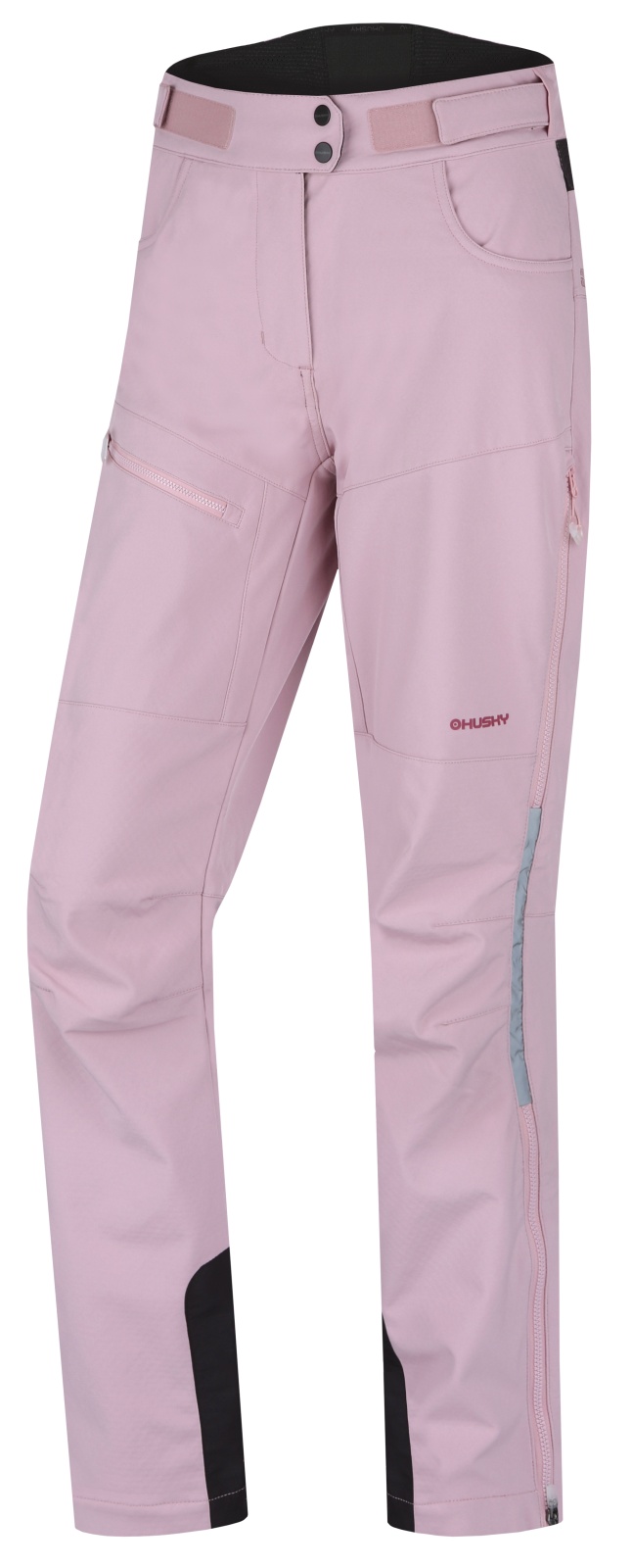 Husky Keson L M, faded pink Dámské softshell kalhoty