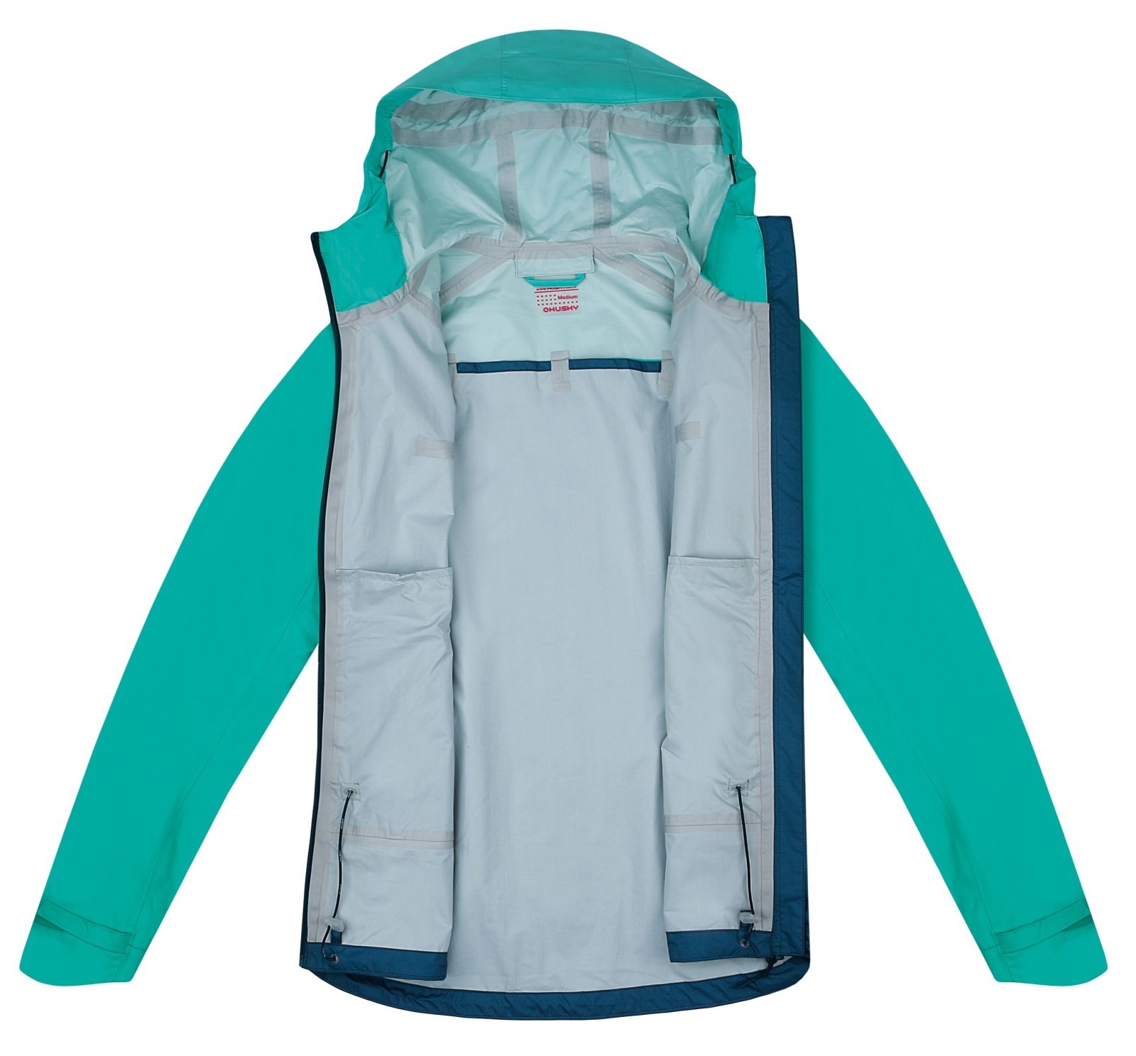 Husky Lamy L S, turquoise/blue Dámská outdoor bunda (obrázek 4)