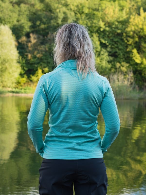 Husky Artic L XL, turquoise Dámská mikina s rolákem (obrázek 6)