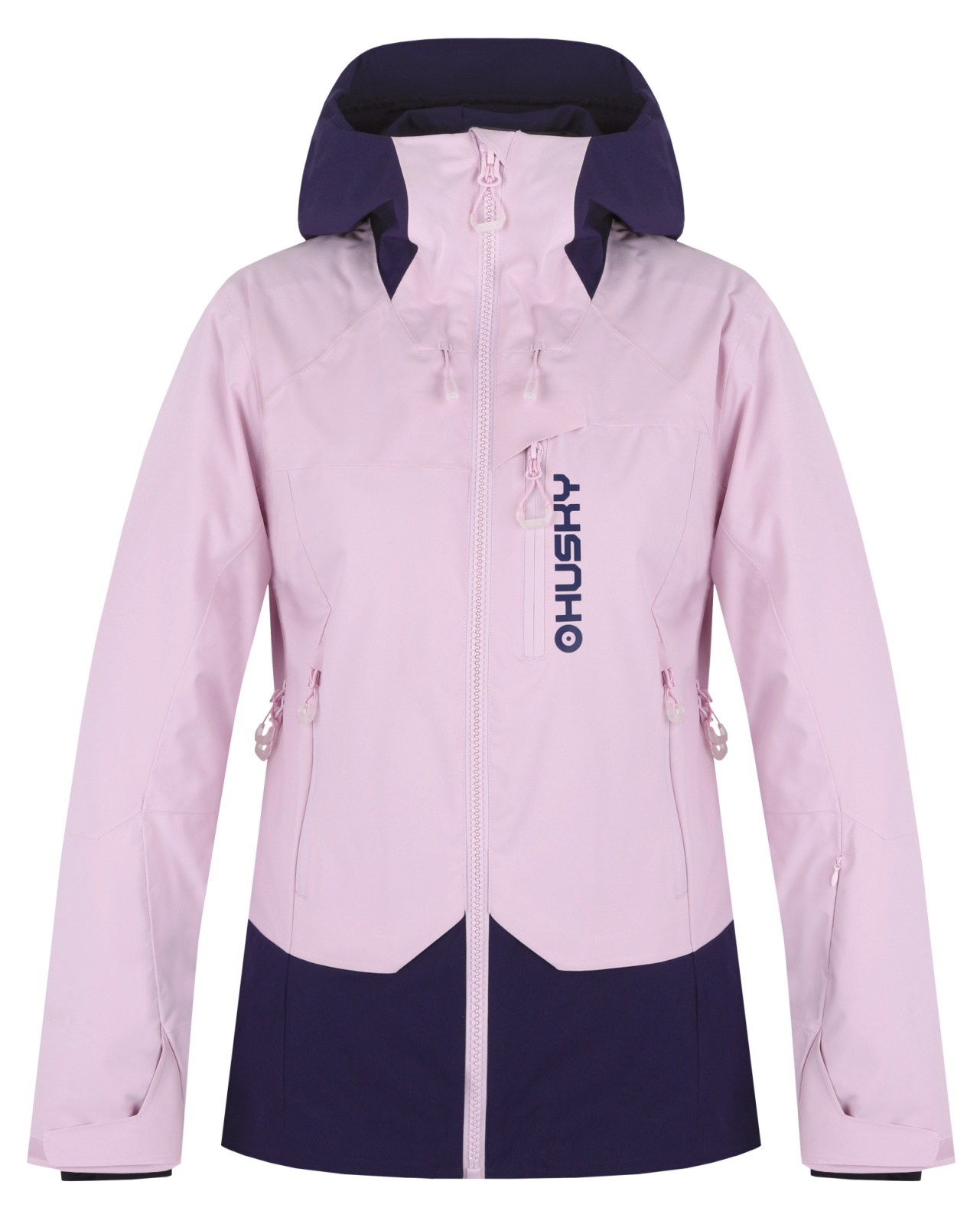 Husky Gambi L S, pink/blue Dámská lyžařská bunda (obrázek 5)