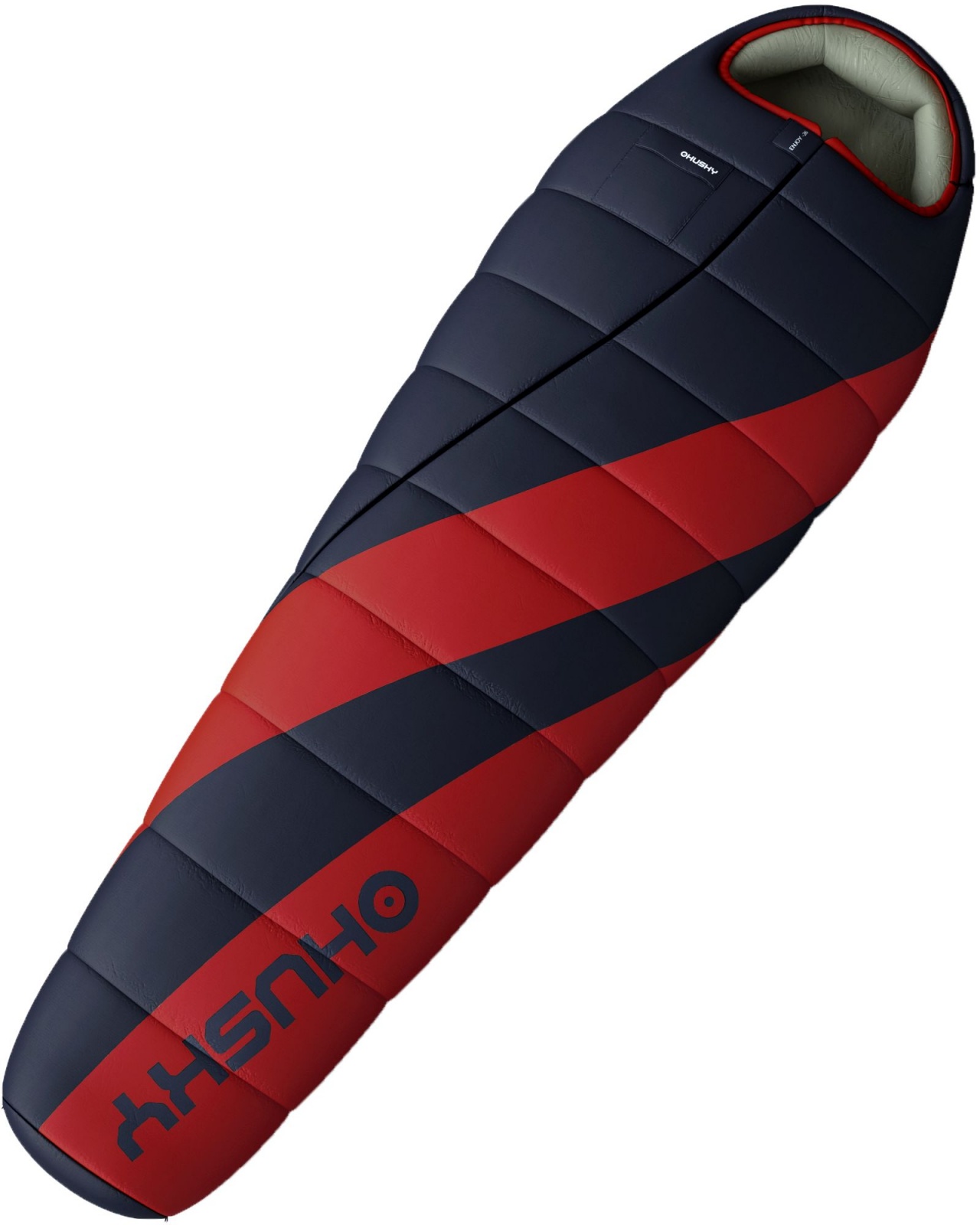 Husky Emotion -20°C červená Syntetický zimní spacák