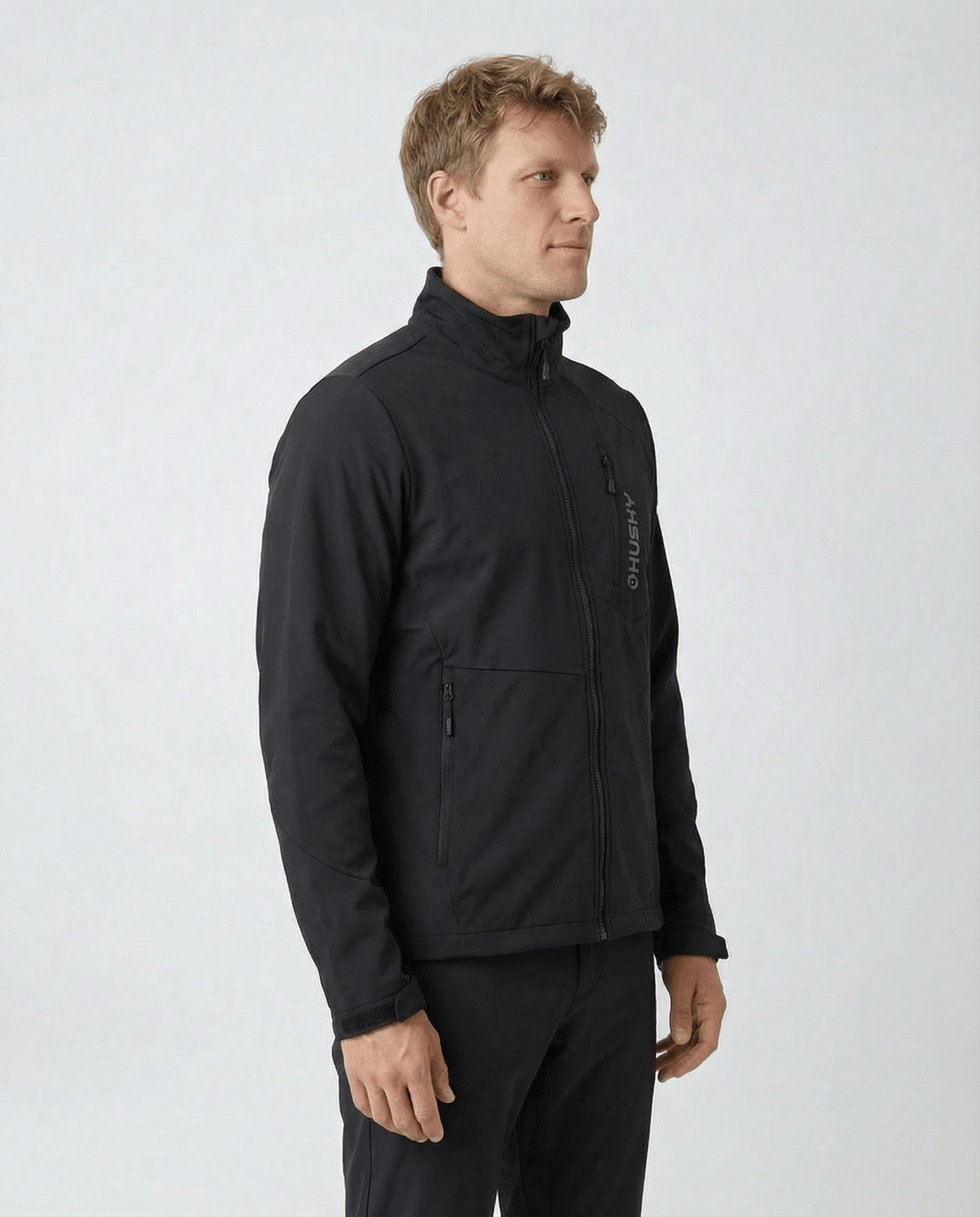 Husky Salfa M XXL, black Pánská softshell bunda