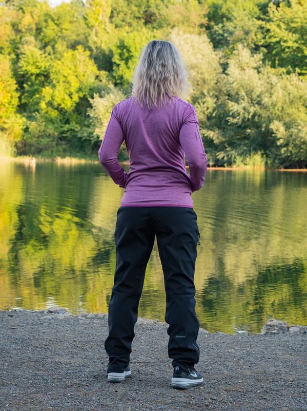Husky Ane L XL, magenta Dámská mikina na zip (obrázek 6)