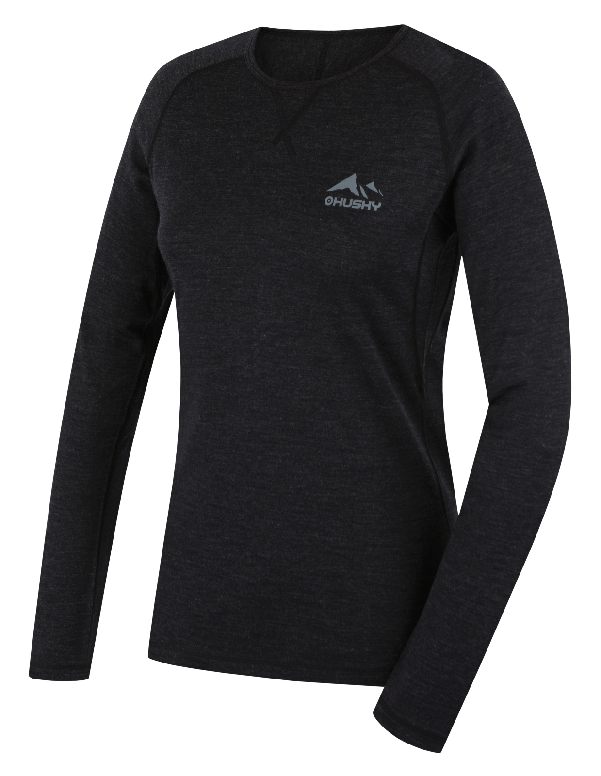 Husky Merow L XL, black Merino termoprádlo triko