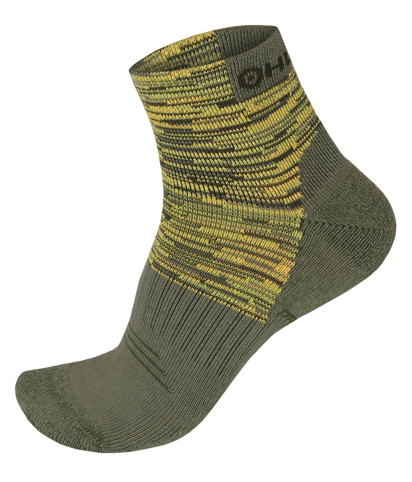 Husky Hiking XL (45-48), černá/žlutá Ponožky (obrázek 4)