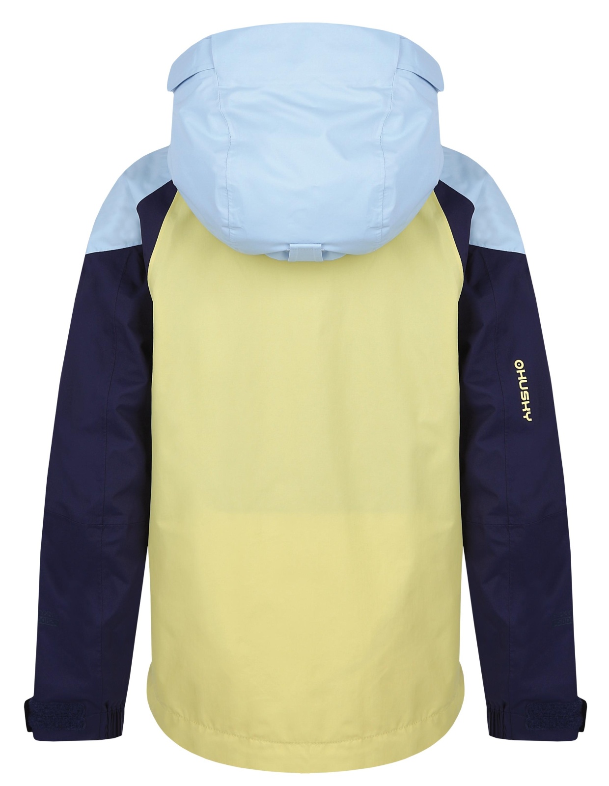 Husky Nicker K 164, light green Dětská hardshell bunda