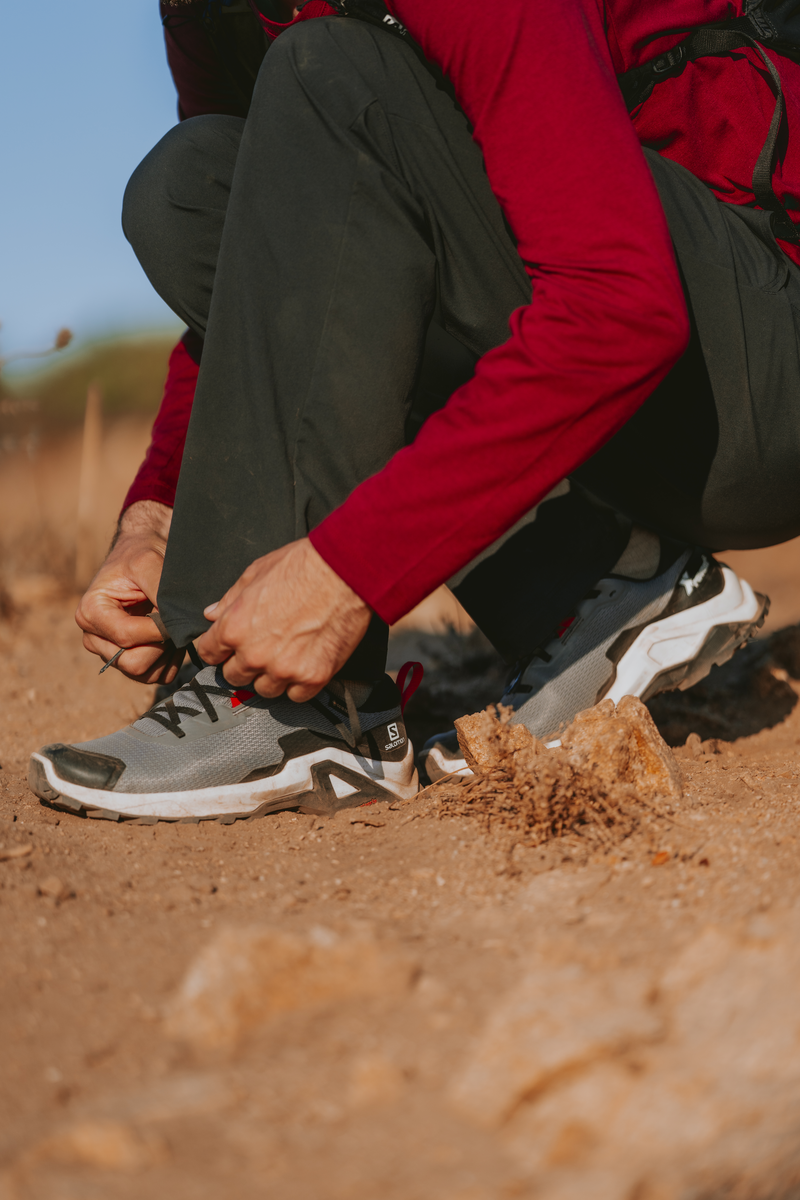 Salomon X reveal 2 GTX EU 46, Quiet Shade/Black/Goji Berry Pánské boty (obrázek 10)