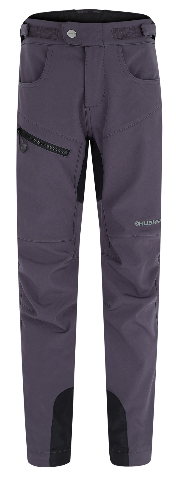 Husky Keson K 164-170, black Dětské softshell kalhoty (obrázek 3)