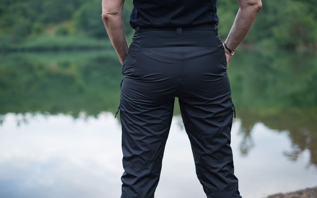 Husky Lamer L XXL, černá Dámské outdoor kalhoty (obrázek 5)