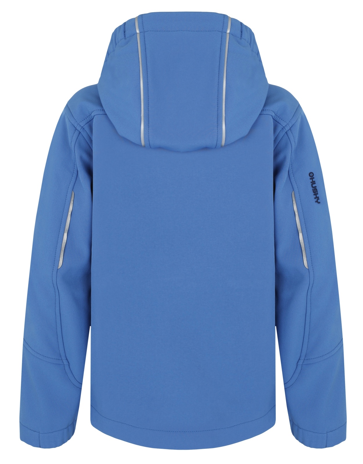 Husky Simbo K 140, light blue Dětská softshell bunda