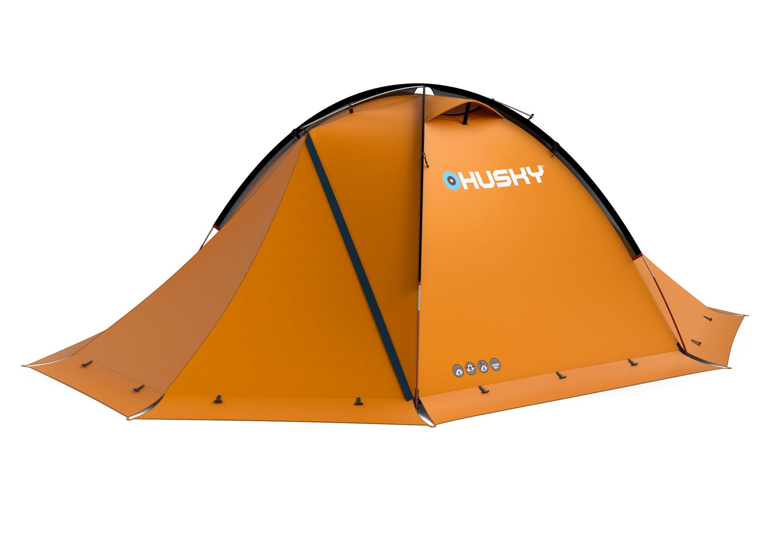 Husky Falcon 2 orange Expediční stan pro dvě osoby
