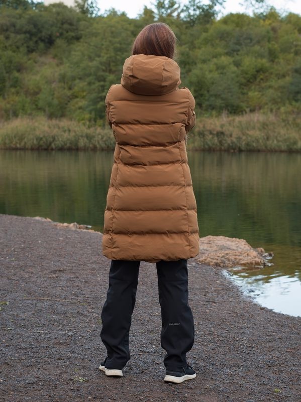 Husky Normy L M, dk. mustard Dámský hardshell kabát (obrázek 6)