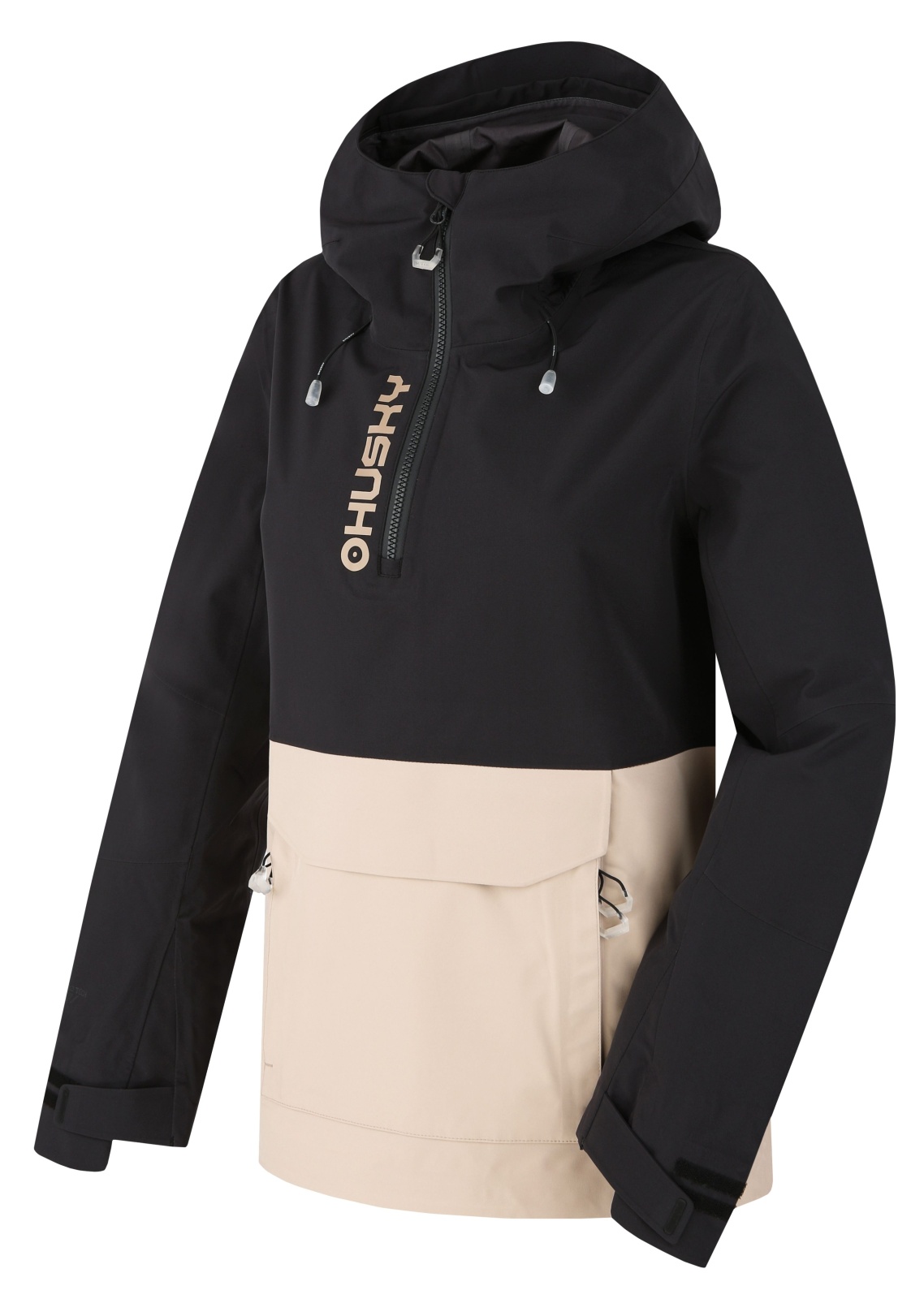 Husky Nabbi L L, dk. grey/pink Dámská outdoor bunda (obrázek 6)