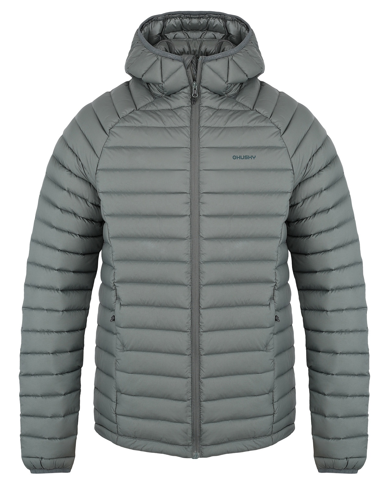Husky Dreeser M S, dk. grey green Pánská péřová bunda (obrázek 3)