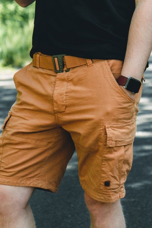 Husky Ropy M S, beige Pánské bavlněné kraťasy (obrázek 5)