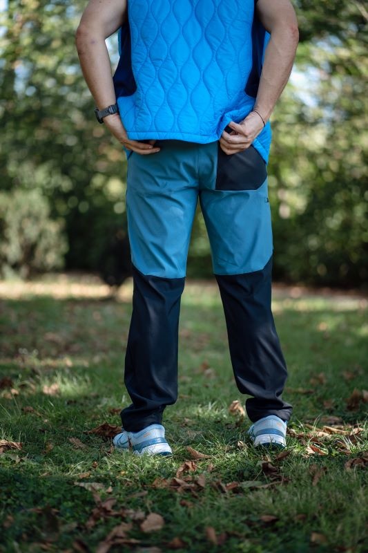 Husky Kavia M S, turquoise/black Pánské softshellové kalhoty (obrázek 8)