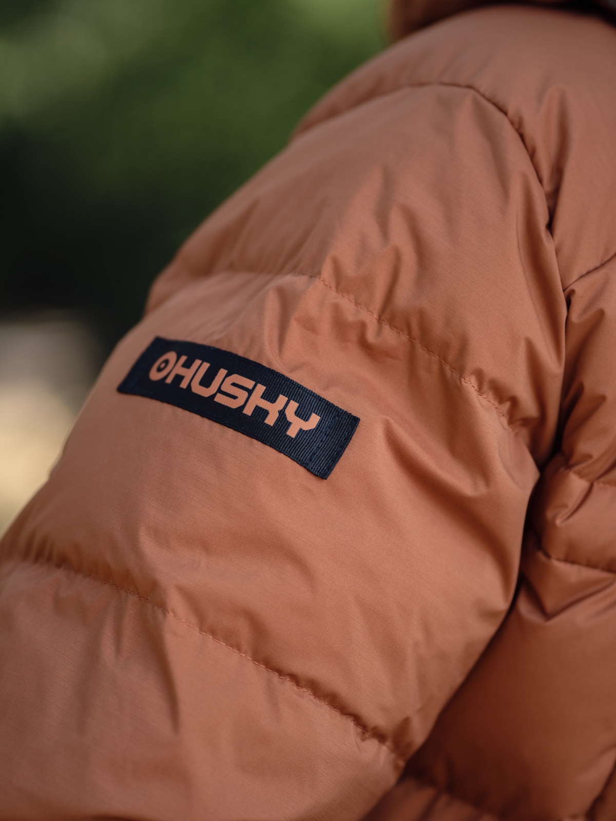 Husky Durra M M, brown/khaki Pánská péřová bunda (obrázek 6)
