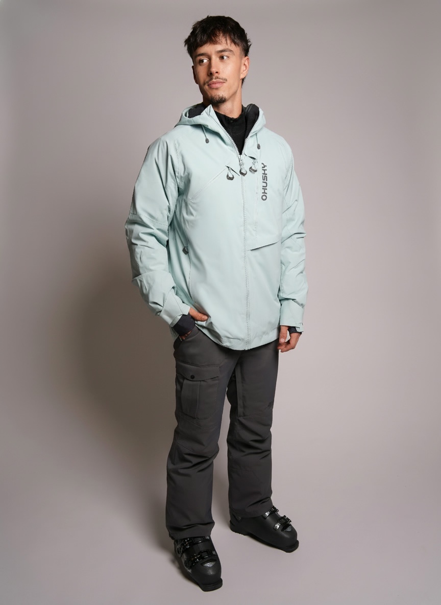 Husky Grut M S, faded mint Pánská lyžařská bunda (obrázek 4)