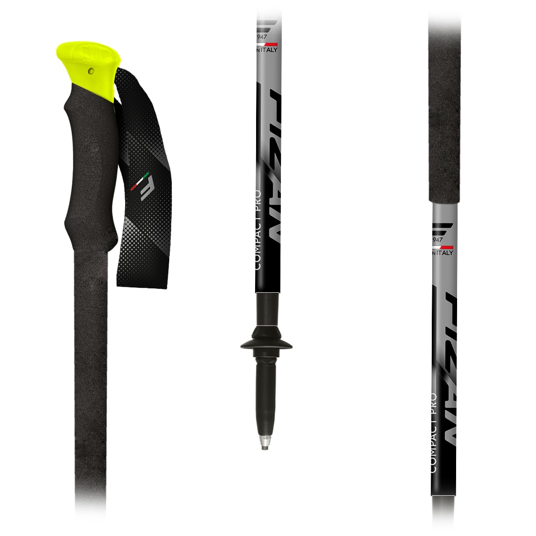 Fizan Compact Pro šedo-černá Trekové hole (obrázek 3)