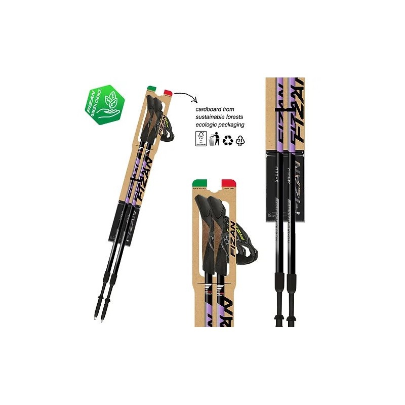 Fizan Speed violet Trekové hole