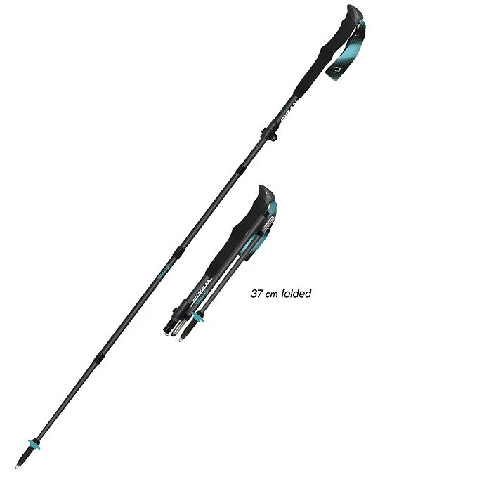 Fizan Ultrax Carbon světle modrá Trekové hole