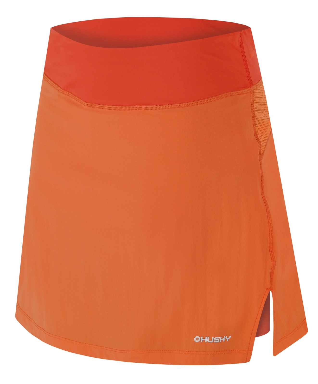 Levně Husky Flamy L L, orange Dámská funkční sukně se šortkami