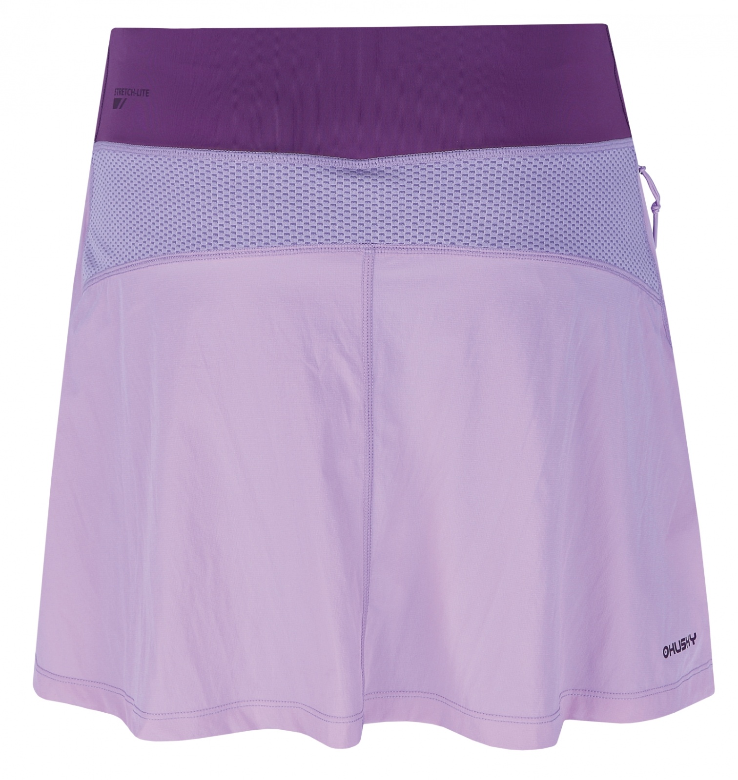 Husky Flamy L L, purple Dámská funkční sukně se šortkami