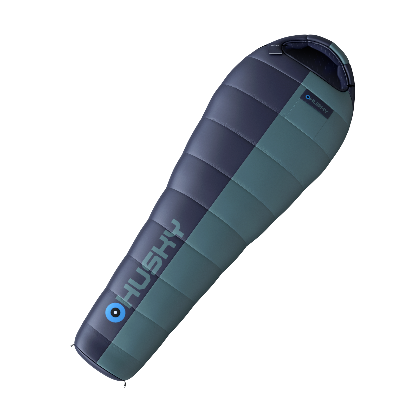 Husky Fleury -20°C blue/turquoise Thermopro zimní spacák