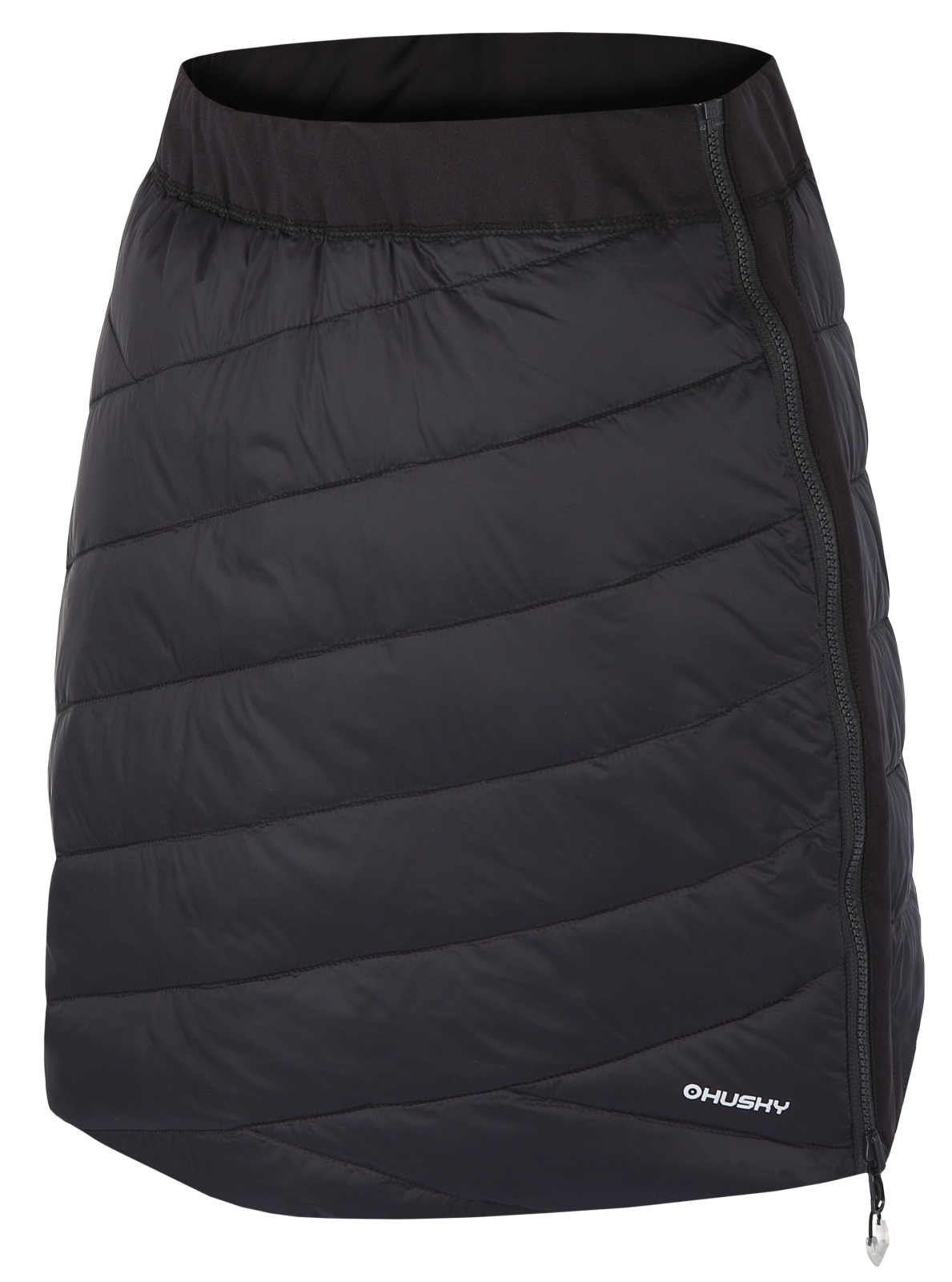 Levně Husky Freez L XS, black Dámská oboustranná zimní sukně