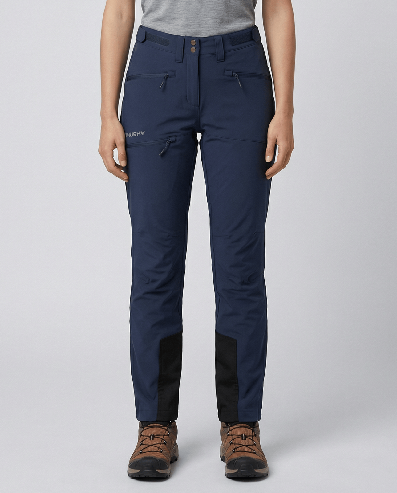 Husky Kabuki L L – long, dark blue Dámské kalhoty