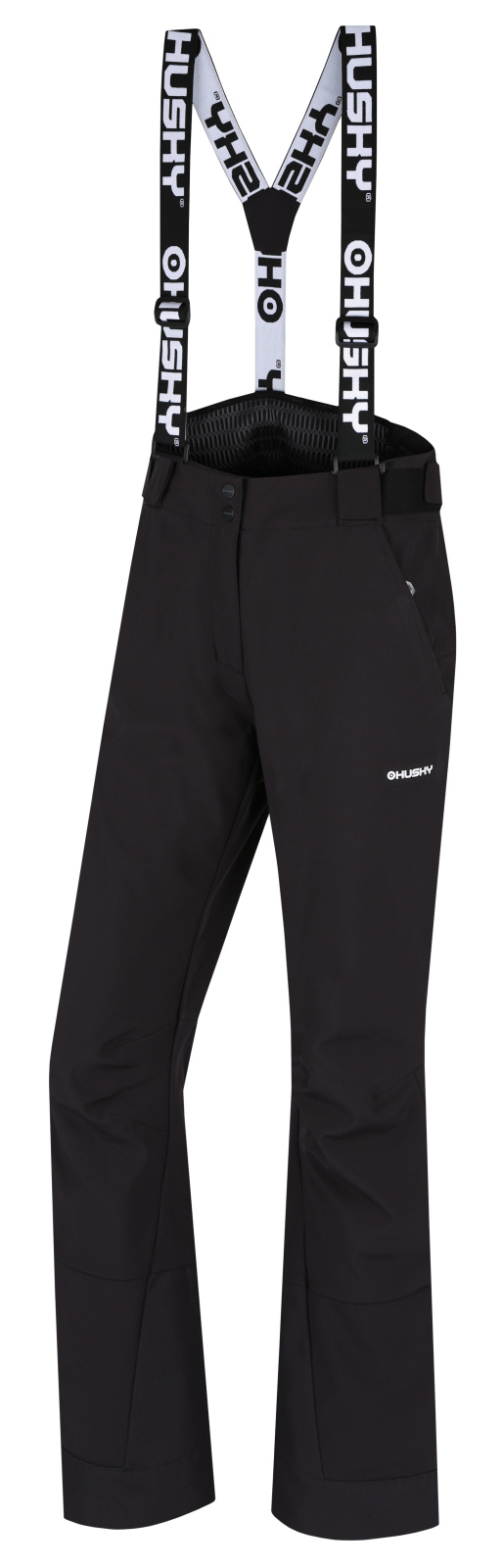 Levně Husky Galti L XS, black Dámské lyžařské kalhoty