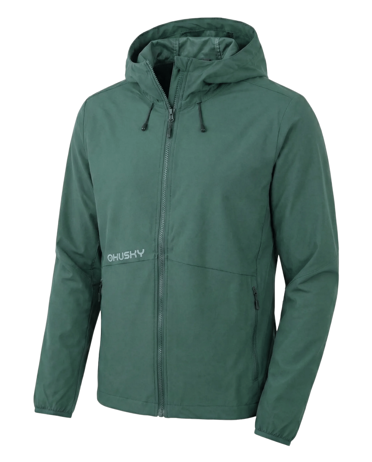 Husky Silvo M L, green Pánská softshell bunda