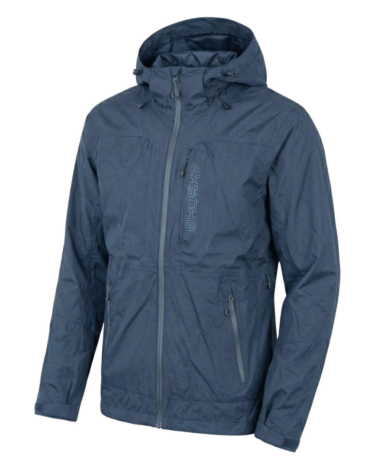Husky Neoni M L, dark blue Pánská hardshell bunda (obrázek 5)