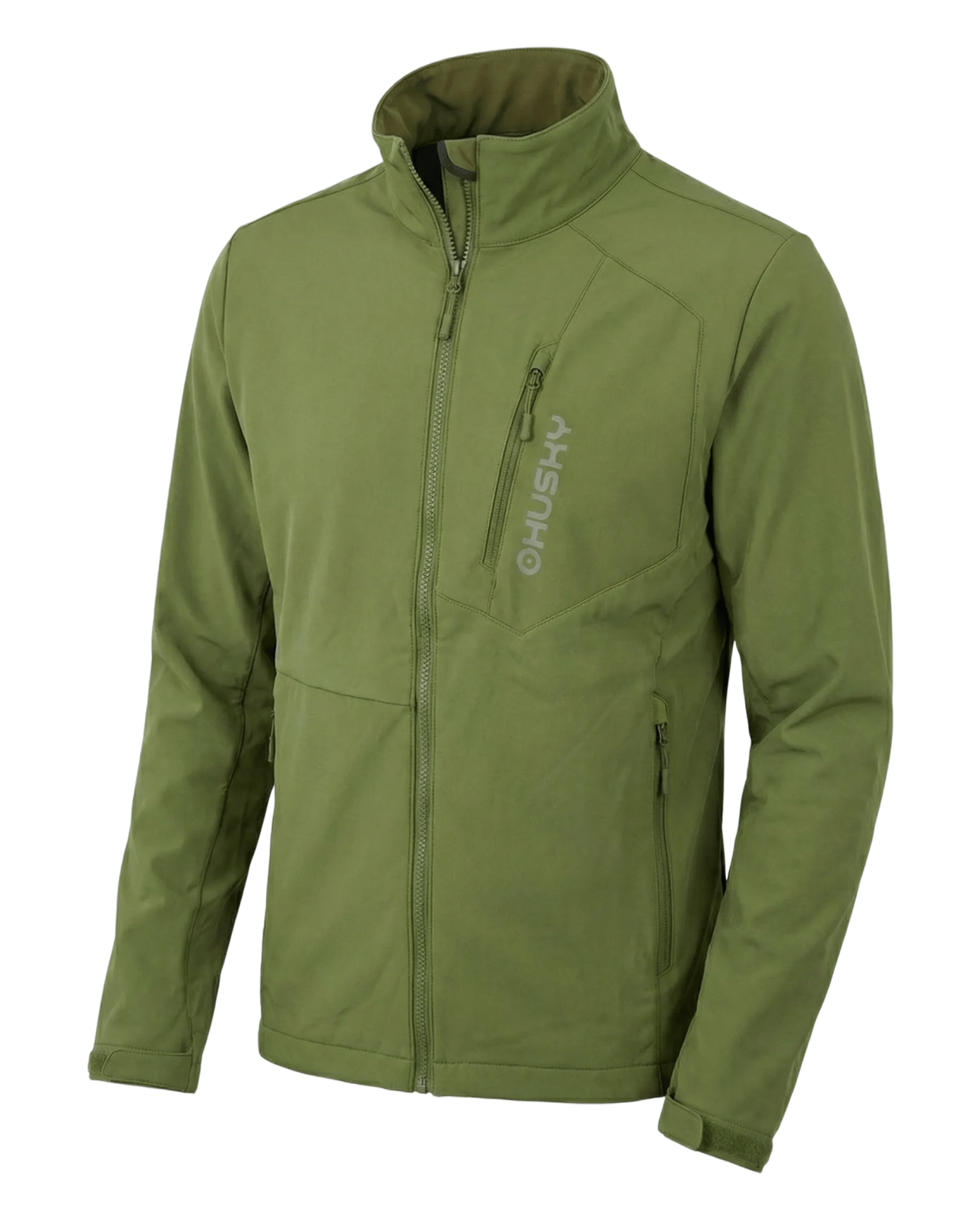Husky Salfa M L, green Pánská softshell bunda (obrázek 5)
