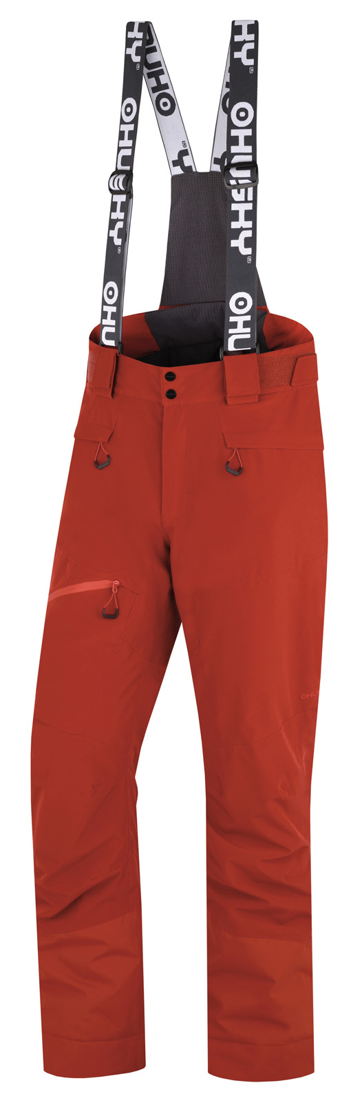 Levně Husky Gilep M XL, dk. brick Pánské lyžařské kalhoty