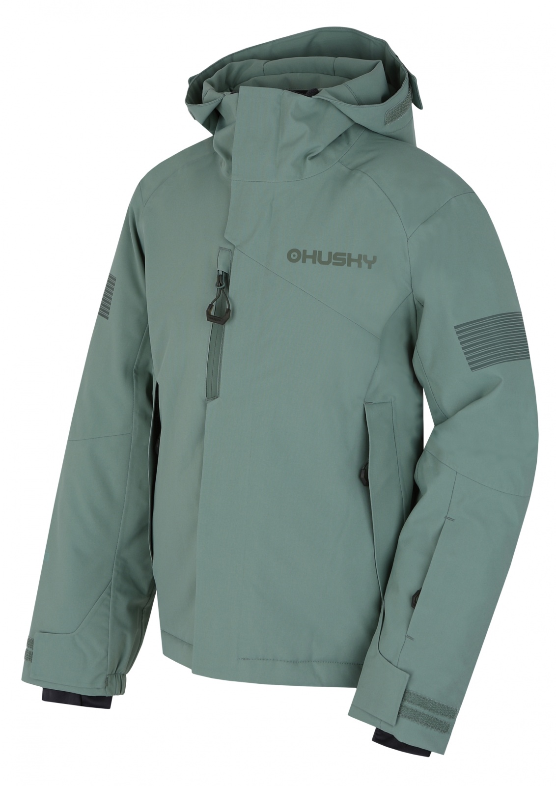 Husky Gonzal Kids 128, faded green Dětská ski bunda