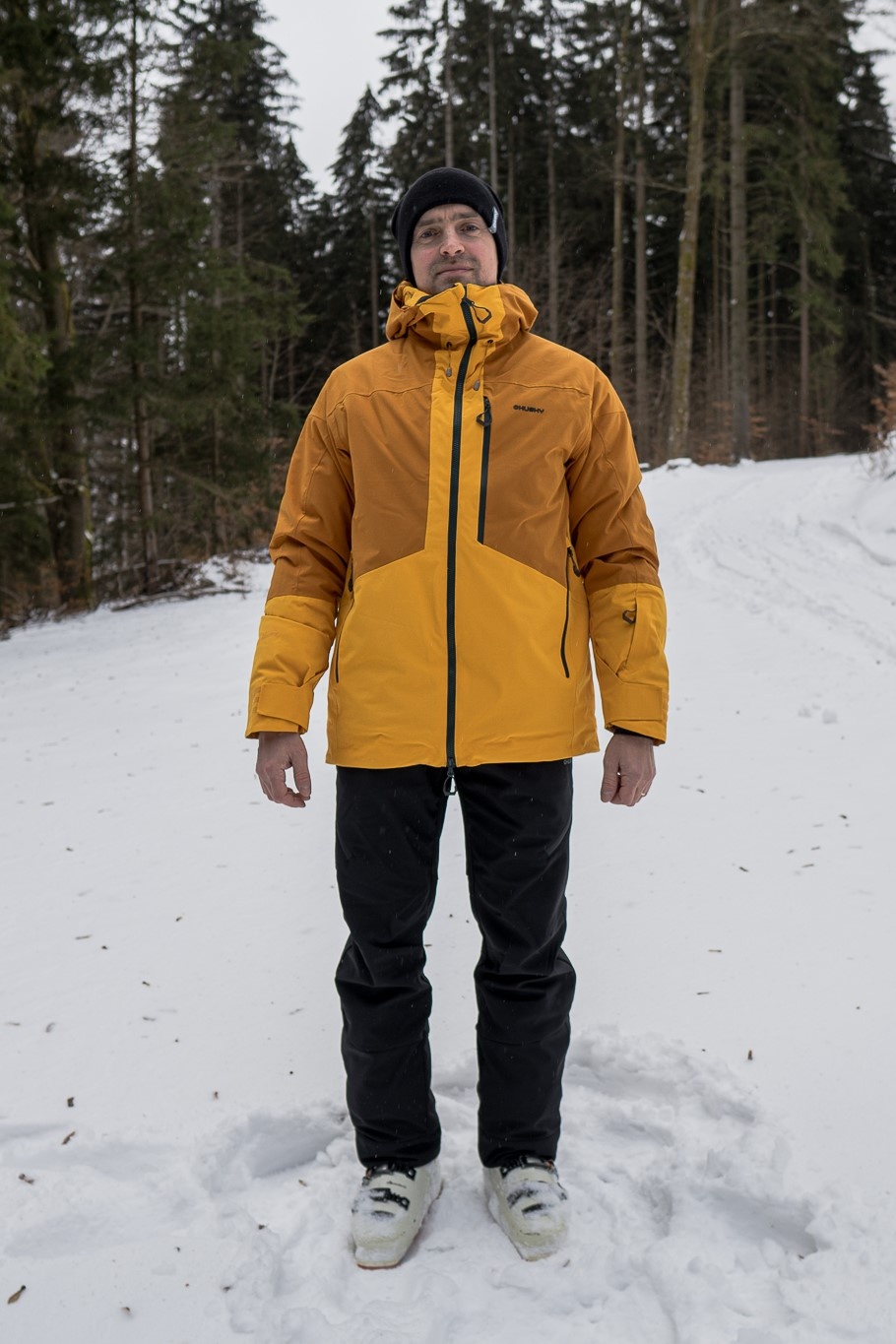 Husky Gomez M M, mustard/yellow Pánská lyžařská bunda (obrázek 4)