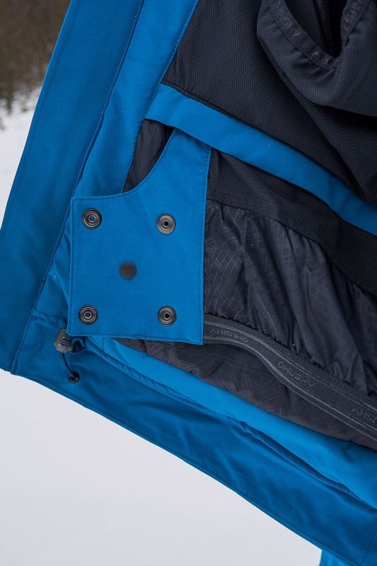 Husky Gomez M M, black blue/blue Pánská lyžařská bunda (obrázek 9)