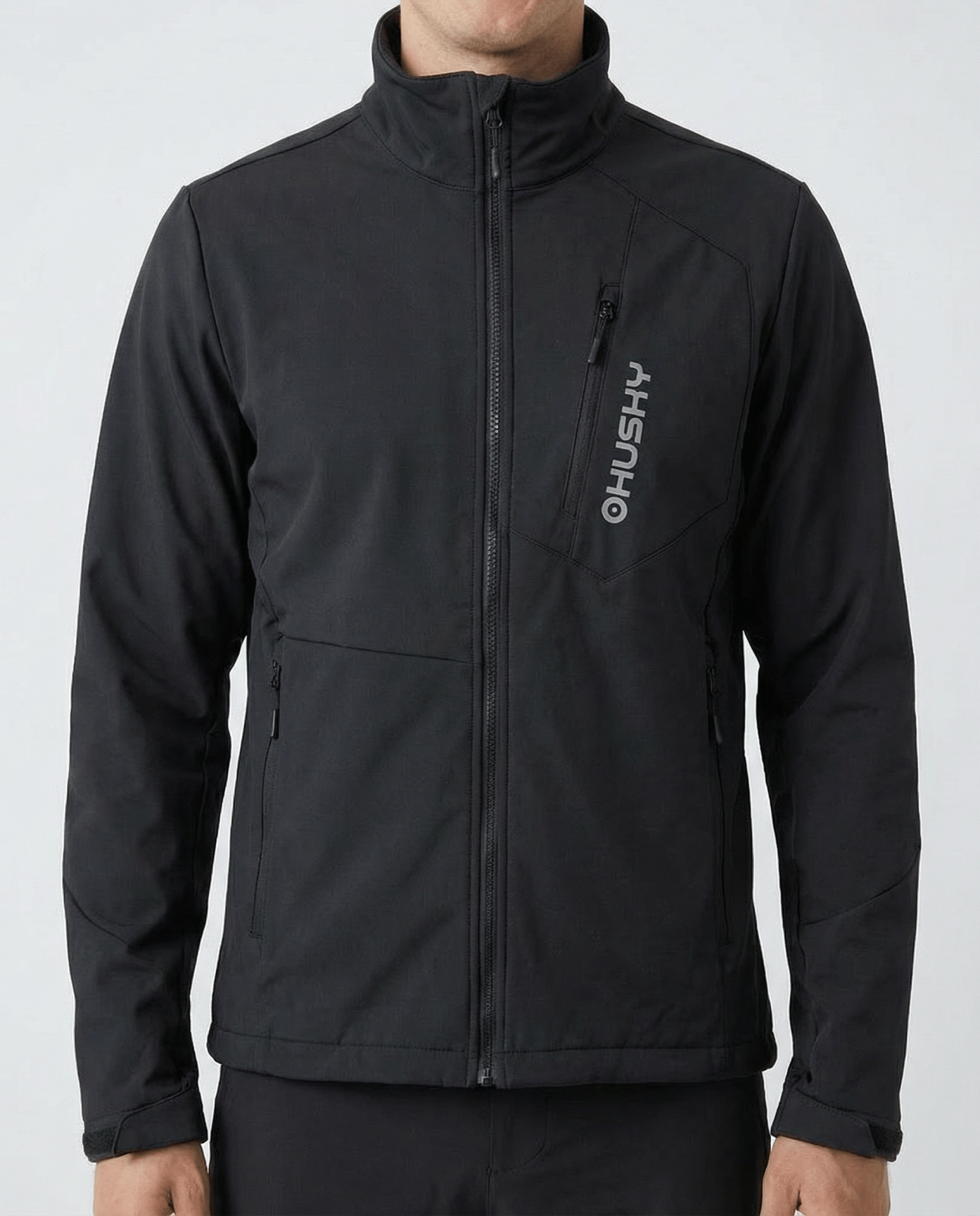 Husky Salfa M L, black Pánská softshell bunda (obrázek 4)