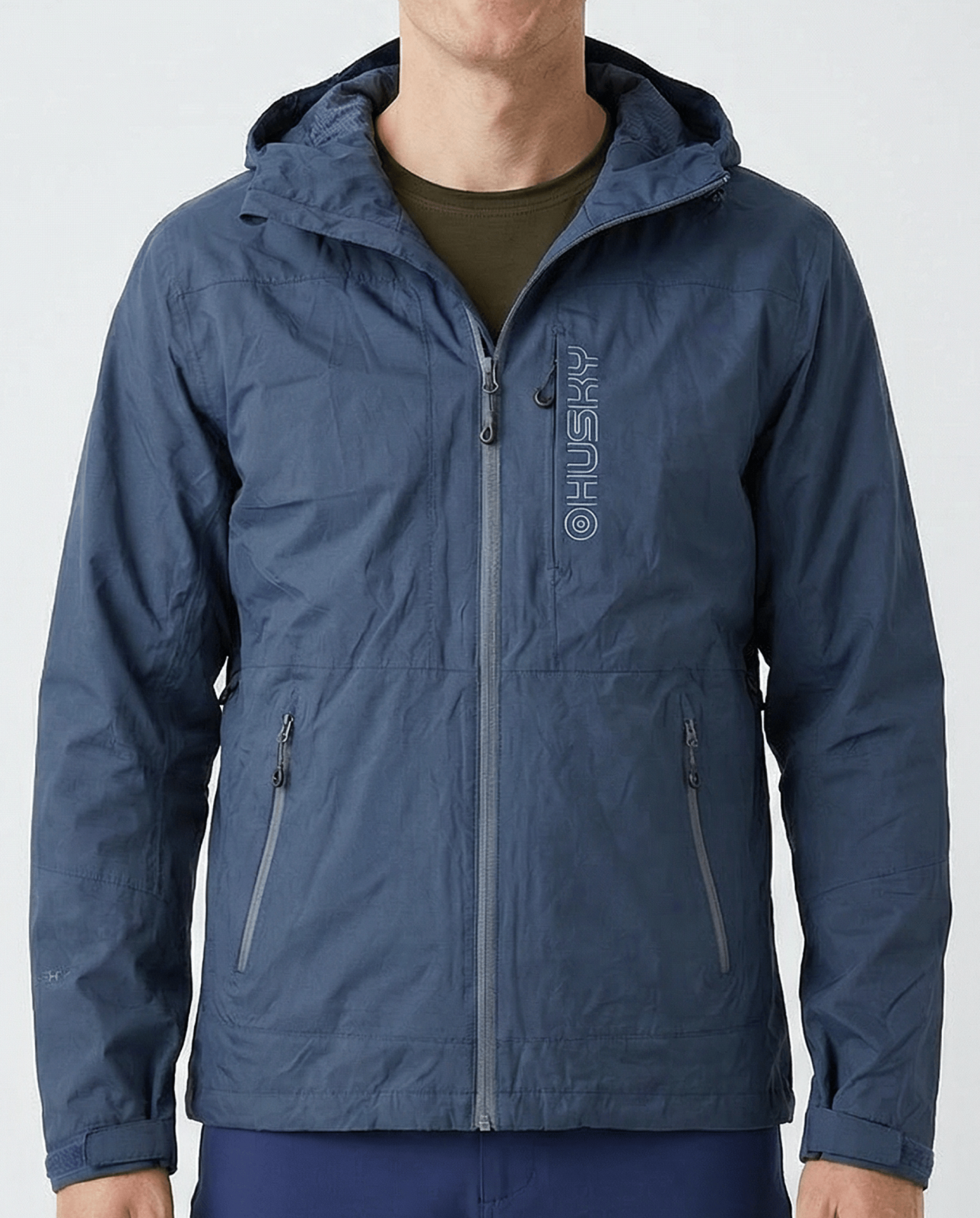 Husky Neoni M L, dark blue Pánská hardshell bunda
