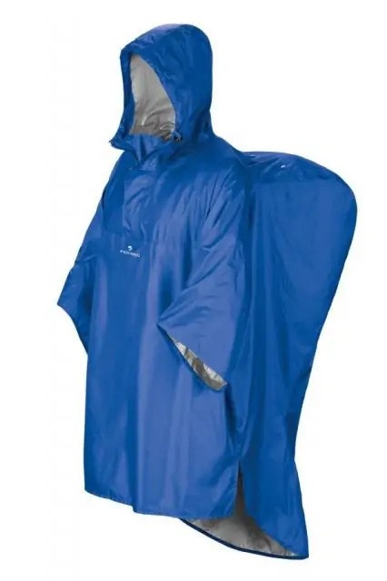 Ferrino Pončo HIKER L/XL, blue Pláštěnka