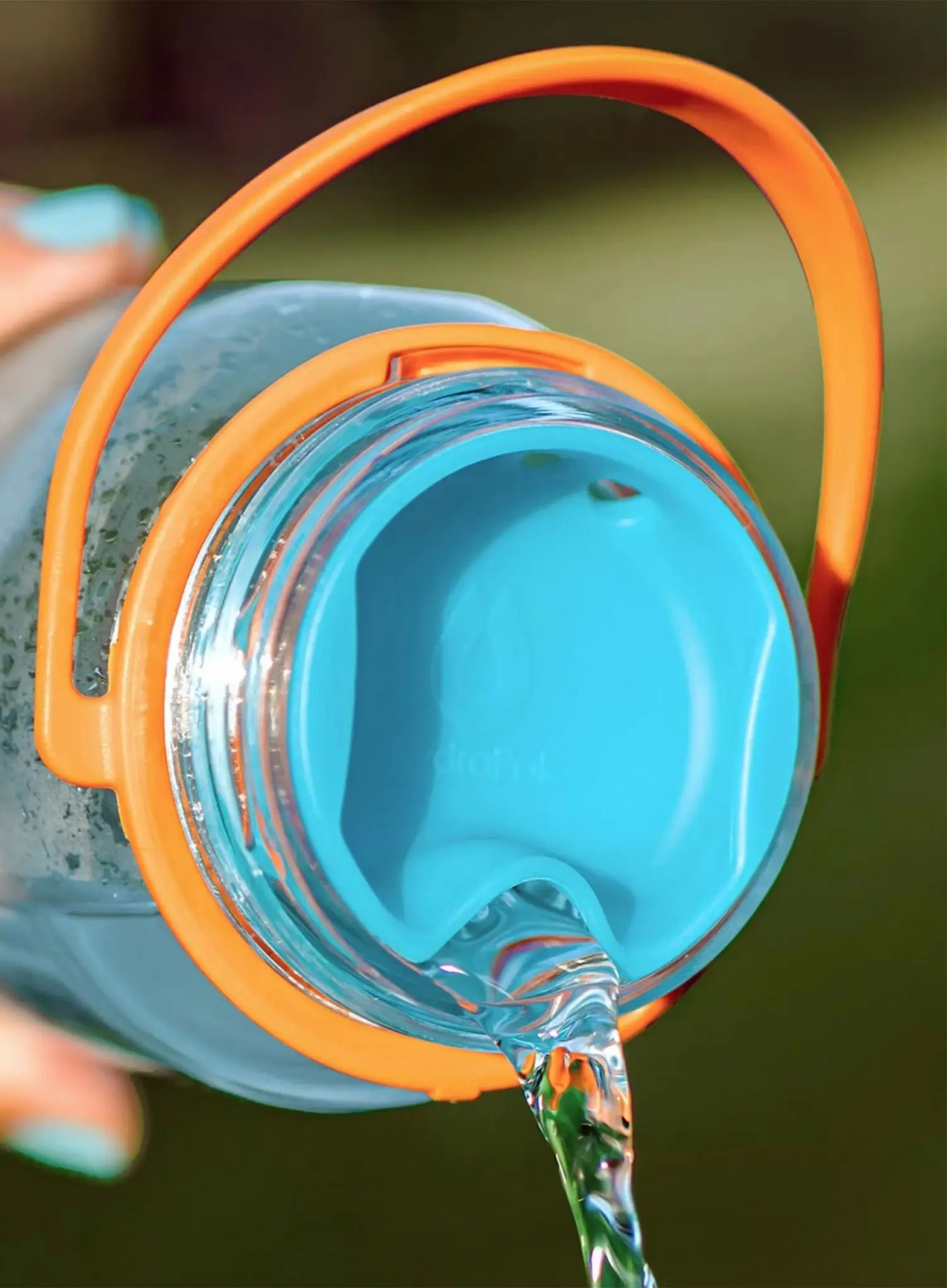 HydraPak Watergate – blue Doplněk k lahvi RECON CLIP & CARRY