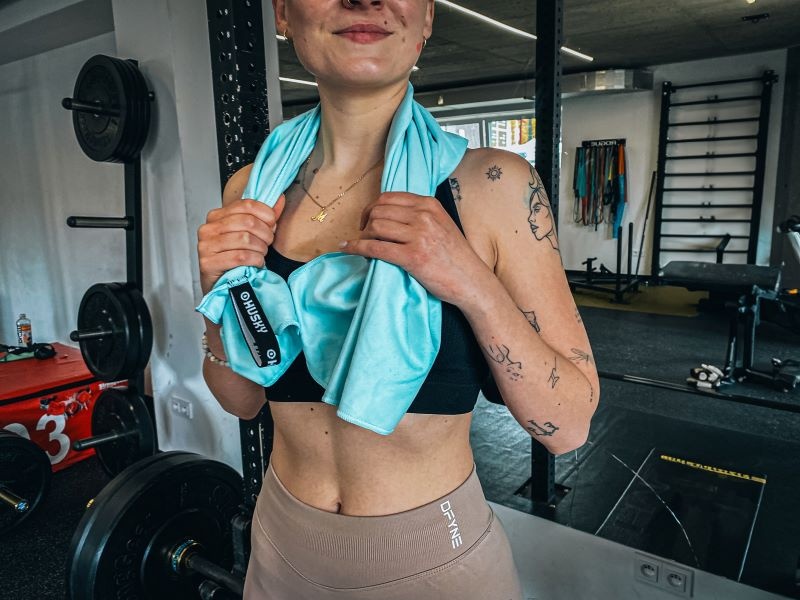 Husky Jack L modrá Ručník (obrázek 11)