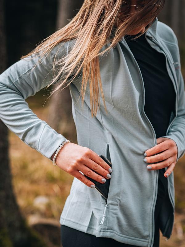 Husky Alou L XS, faded mint Dámská mikina z merino vlny (obrázek 9)