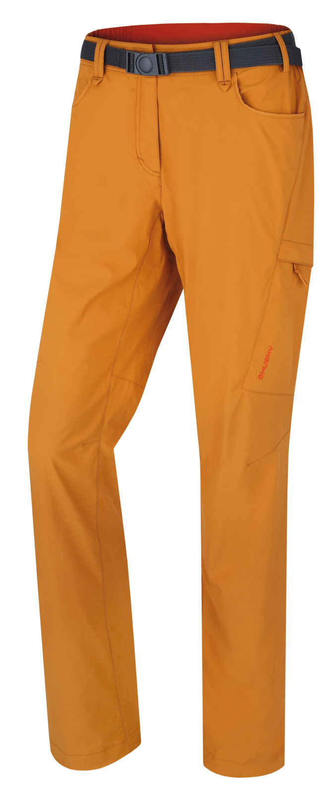 Levně Husky Kahula L L, mustard Dámské outdoor kalhoty