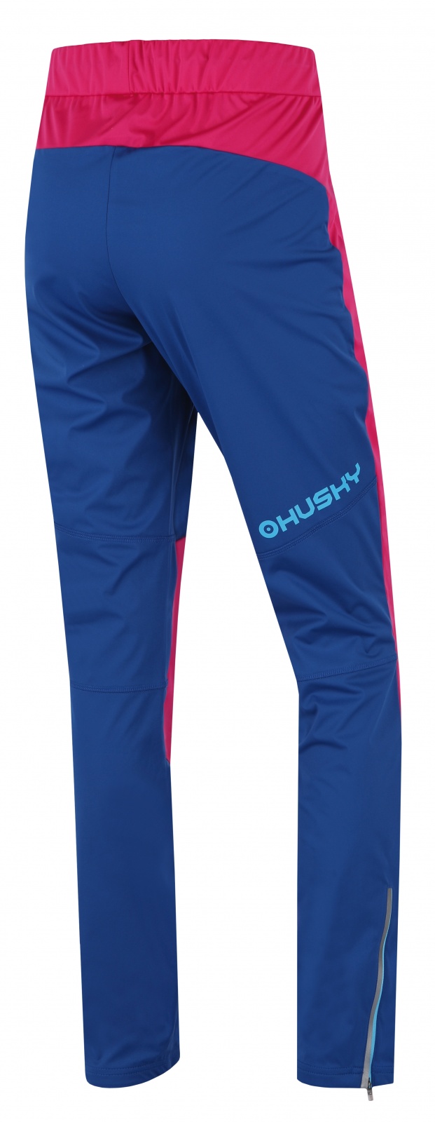Husky Kala L L, pink/blue Dámské softshellové kalhoty