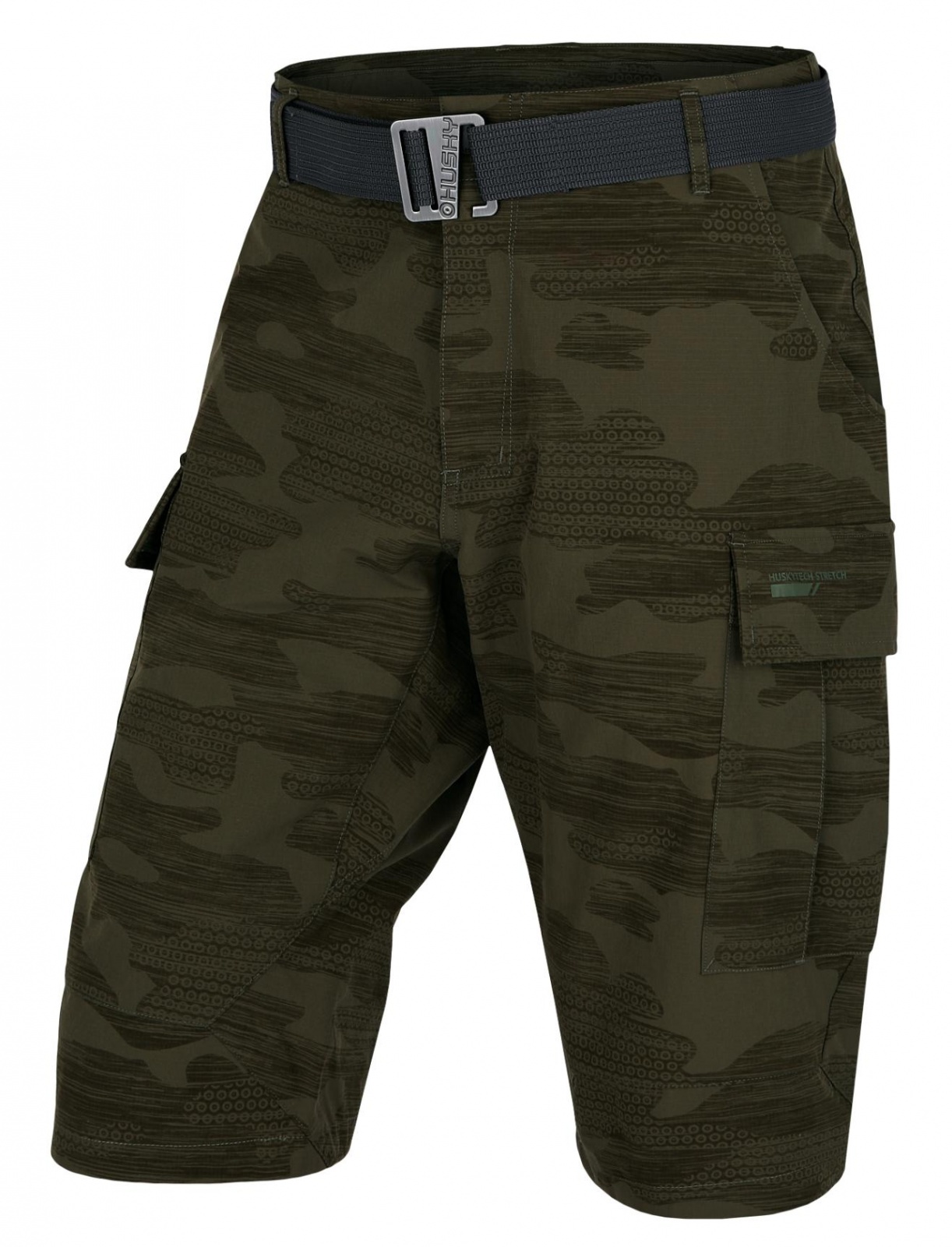 Husky Kalfer M XXL, khaki Pánské funkční kraťasy