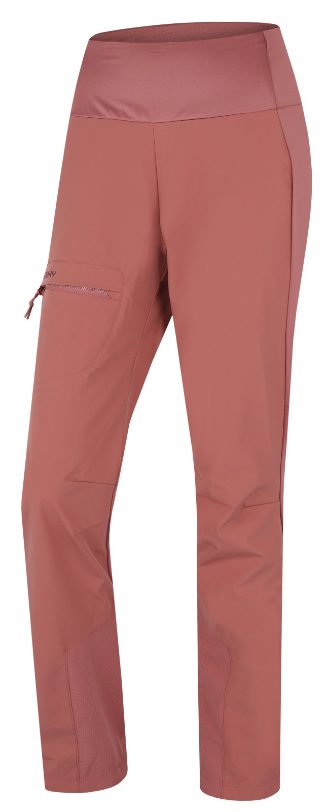 Husky Kamino L XXL, light bordo Dámské softshellové kalhoty