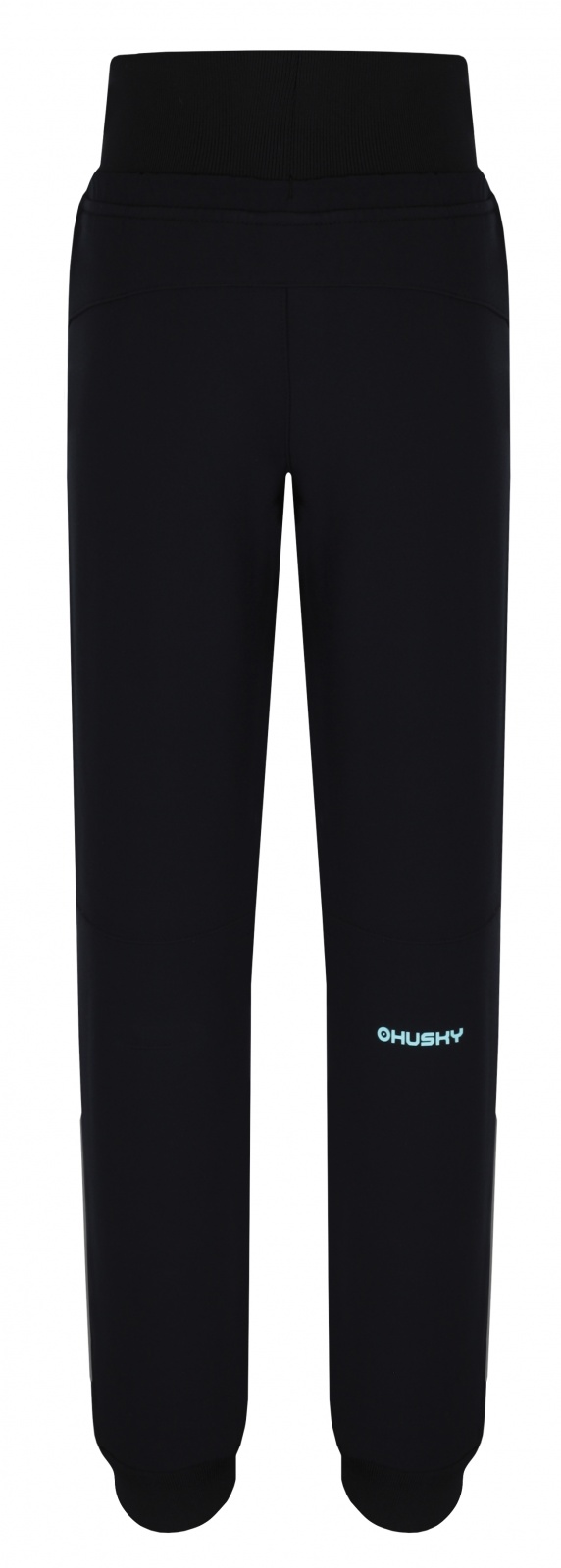 Husky Kanto K 134, black Dětské softshell kalhoty