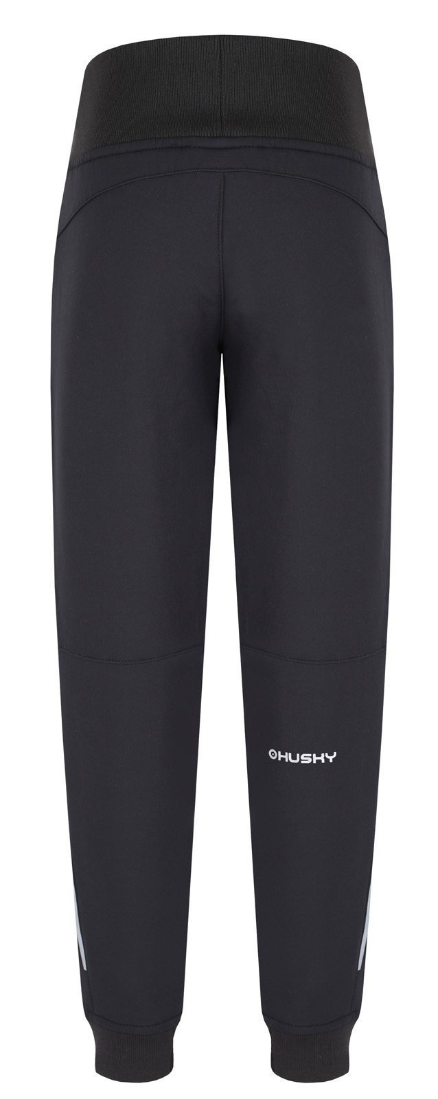 Husky Kanto K 140-146, black Dětské softshell kalhoty